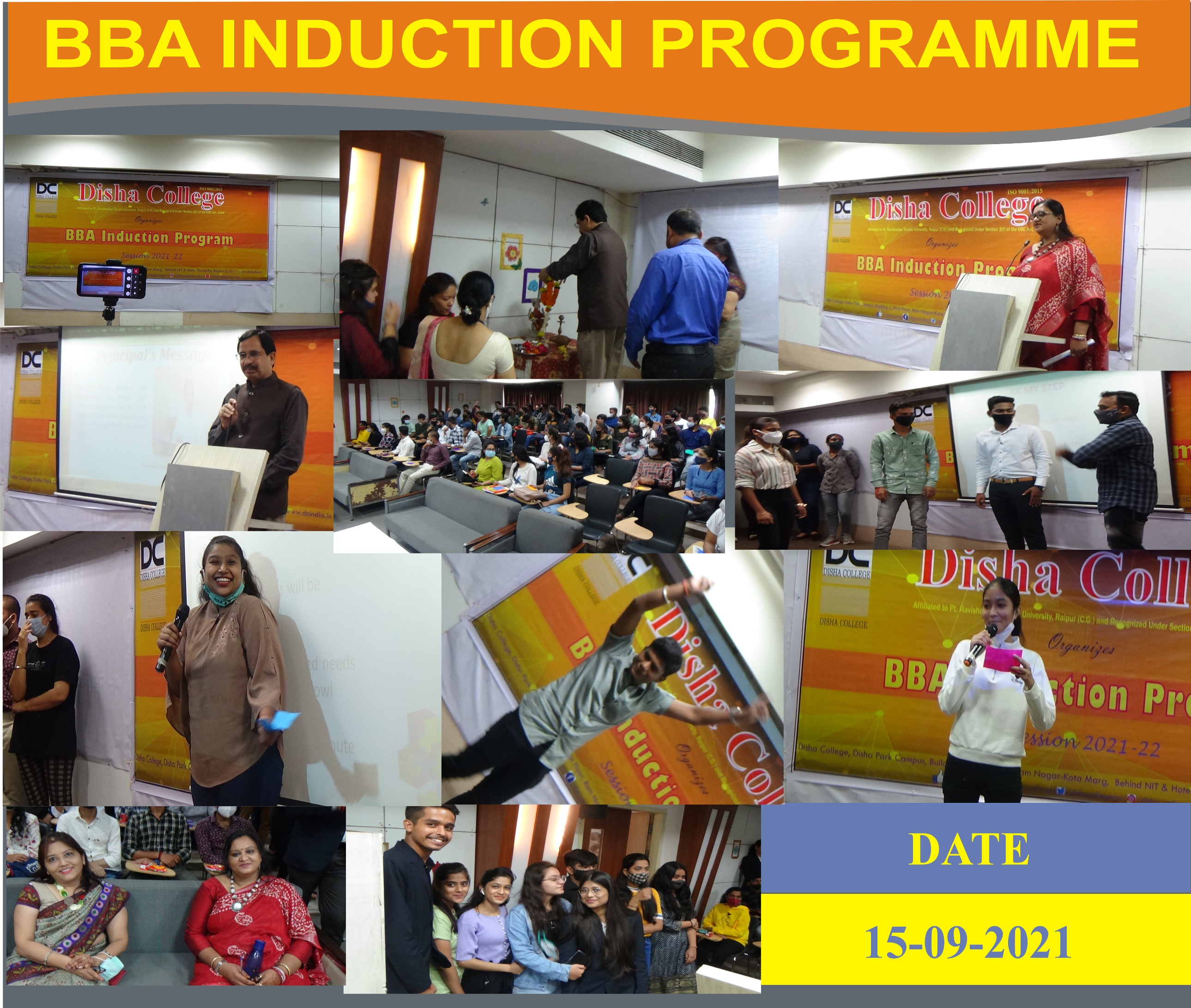 BBA Induction Program 2021