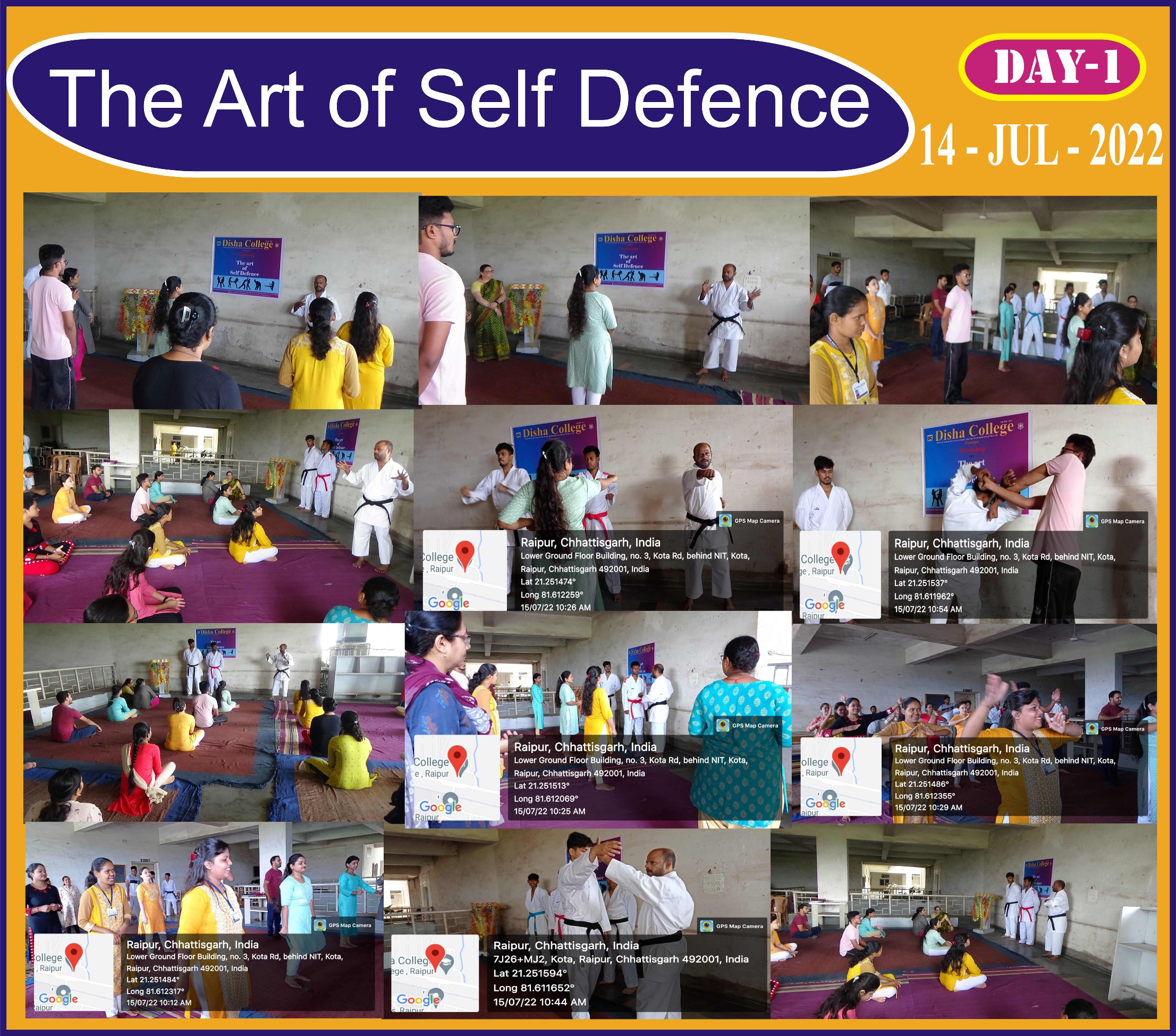 The Art of Self Defense - Day-1