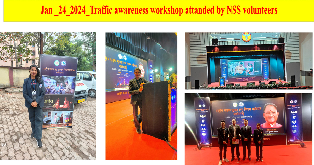 Traffic Awareness Workshop Attended by NSS 